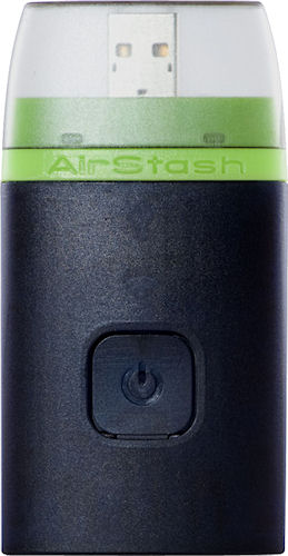 The AirStash wireless flash drive. Photo provided by Wearable Inc. Click for a bigger picture!