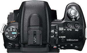 Sony's Alpha DSLR-A560 digital SLR. Photo provided by Sony Electronics Inc. Click for a bigger picture!