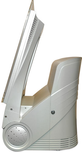 Lucidiom's APM 3700 photo kiosk, side view. Photo provided by Lucidiom. Click for a bigger picture!