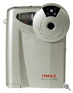 UMAX's AstraCam 1800 digital camera, front view. Courtesy of UMAX Technologies Inc. - click for a bigger picture!