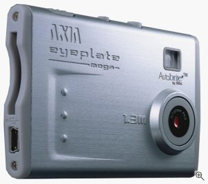 FUJIFILM AXIA's eyeplate mega digital camera. Courtesy of SMaL Camera Technologies. Click for a bigger picture!