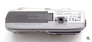 Olympus' Camedia D-380 digital camera. Copyright &copy; 2002, The Imaging Resource. All rights reserved.