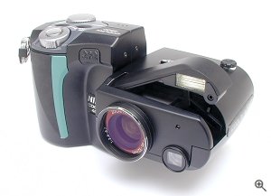Nikon's Coolpix 4500 digital camera. Copyright © 2002, The Imaging Resource. All rights reserved.
