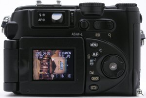 Nikon's Coolpix 5400 digital camera. Copyright © 2003, The Imaging Resource. All rights reserved. Click for a bigger picture!