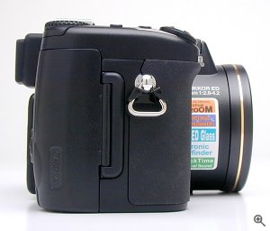 Nikon's Coolpix 5700 digital camera. Copyright © 2002, The Imaging Resource. All rights reserved.