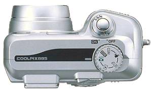 Nikon's Coolpix 885 digital camera. Courtesy of Nikon with modifications by Michael R. Tomkins.
