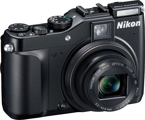 Nikon's Coolpix P7000 digital camera. Photo provided by Nikon Inc. Click for a bigger picture!