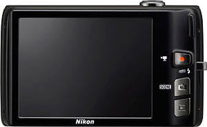 Nikon's Coolpix S4100 digital camera. Photo provided by Nikon Inc. Click for a bigger picture!