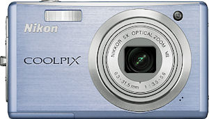 Nikon's Coolpix S560 digital camera. Courtesy of Nikon, with modifications by Michael R. Tomkins.
