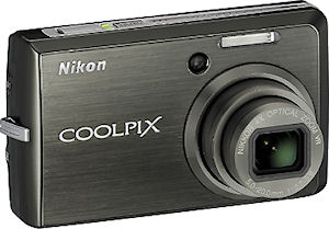 Nikon's Coolpix S600 digital camera. Courtesy of Nikon, with modifications by Michael R. Tomkins.