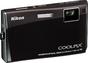 Nikon's Coolpix S60 digital camera. Courtesy of Nikon, with modifications by Michael R. Tomkins.