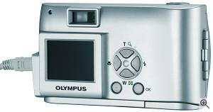 Olympus' Camedia D-230 digital camera. Courtesy of Olympus. Click for a bigger picture!