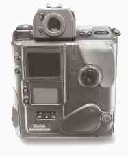 Kodak's DCS 760  digital camera, rear view.