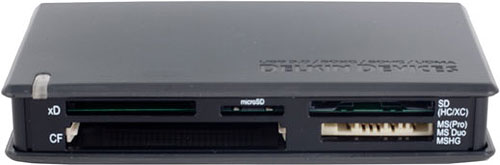 Delkin's USB 3.0 Universal Memory Card Reader. Photo provided by Delkin Devices Inc.