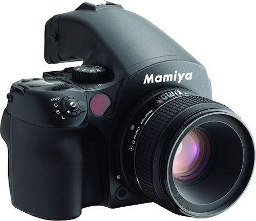 Mamiya's DM40 large-sensor DSLR. Photo provided by MAC Group.