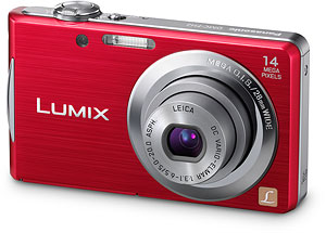 Panasonic's Lumix DMC-FH2 digital camera. Photo provided by Panasonic Consumer Electronics Co. Click for a bigger picture!