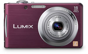 Panasonic's Lumix DMC-FH5 digital camera. Photo provided by Panasonic Consumer Electronics Co. Click for a bigger picture!