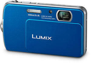 Panasonic's Lumix DMC-FP5 digital camera. Photo provided by Panasonic Consumer Electronics Co. Click for a bigger picture!
