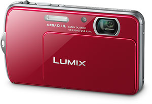 Panasonic's Lumix DMC-FP7 digital camera. Photo provided by Panasonic Consumer Electronics Co. Click for a bigger picture!