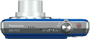 Panasonic's Lumix DMC-FS15 digital camera. Photo provided by Panasonic Consumer Electronics Co. Click for a bigger picture!