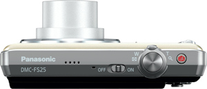 Panasonic's Lumix DMC-FS25 digital camera. Photo provided by Panasonic Consumer Electronics Co. Click for a bigger picture!