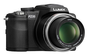 Panasonic's Lumix DMC-FZ35 digital camera. Photo provided by Panasonic Consumer Electronics Co. Click for a bigger picture!