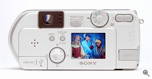 Sony's DSC-P51 digital camera. Copyright © 2002, The Imaging Resource. All rights reserved. Click for a bigger picture!