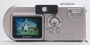 Sony's Cyber-shot DSC-P9 digital camera. Copyright &copy; 2002, The Imaging Resource. All rights reserved.