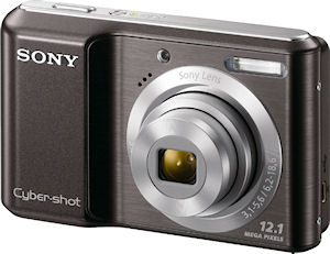Sony's Cyber-shot DSC-S2100 digital camera. Photo provided by Sony. Click for a bigger picture!