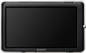 Sony's Cyber-shot DSC-T700 digital camera. Courtesy of Sony, wih modifications by Michael R. Tomkins. Click for a bigger picture!
