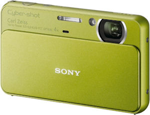 Sony's Cyber-shot DSC-T99 digital camera. Photo provided by Sony Electronics Inc. Click for a bigger picture!
