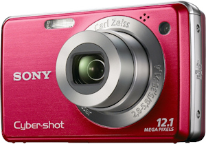 Sony's Cyber-shot DSC-W230 digital camera. Photo provided by Sony Electronics Inc. Click for a bigger picture!
