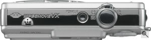 Sony's Cyber-shot DSC-W70 digital camera. Courtesy of Sony, with modifications by Michael R. Tomkins. Click for a bigger picture!