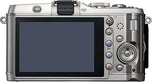 Olympus' PEN E-P3 compact system camera. Photo provided by Olympus Imaging America Inc. Click for a bigger picture!