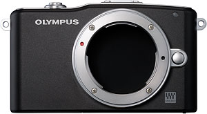 Olympus' PEN E-PM1 compact system camera. Photo provided by Olympus Imaging America Inc. Click for a bigger picture!