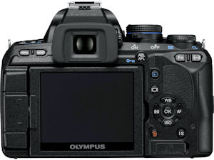 Olympus' E-600 digital SLR. Photo provided by Olympus Imaging America Inc. Click for a bigger picture!