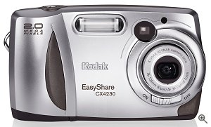 Kodak's EasyShare CX4230 zoom digital camera. Courtesy of Eastman Kodak Co., with modifications by Michael R. Tomkins.