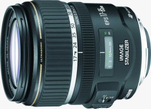 Canon's EF-S 10-22mm f/3.5-4.5 USM zoom lens. Courtesy of Canon, with modifications by Michael R. Tomkins. Click for a bigger picture!