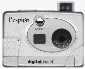 Digital Dream Co.'s l'Espion digital camera. Courtesy of Digital Dream Co., with modifications by Michael R. Tomkins.