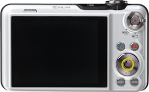 Casio's EXILIM EX-FC100 digital camera. Photo provided by Casio America Inc. Click for a bigger picture!