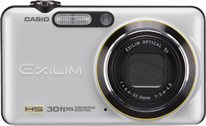 Casio's EXILIM EX-FC100 digital camera. Photo provided by Casio America Inc. Click for a bigger picture!