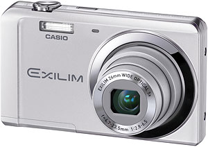 Casio's EXILIM EX-ZS5 digital camera. Photo provided by Casio America Inc. Click for a bigger picture!