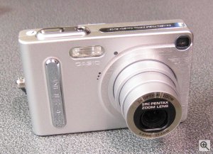 Casio's Exilim Zoom EX-Z3 digital camera. Copyright (c) 2003, The Imaging Resource. All rights reserved. Click for a bigger picture!