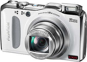 Fujifilm's FinePix F600EXR digital camera. Photo provided by Fujifilm North America Corp. Click for a bigger picture!