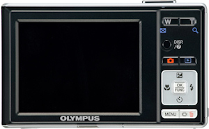 Olympus' FE-3000 digital camera. Photo provided by Olympus Imaging America Inc. Click for a bigger picture!