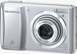 Olympus' FE-47 digital camera. Photo provided by Olympus Imaging America Inc. Click for a bigger picture!