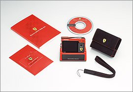 The Ferrari DIGITAL MODEL 2004 digital camera. Courtesy of Olympus, with modifications by Michael R. Tomkins.