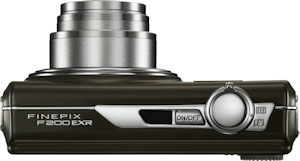Fujifilm's FinePix F200EXR digital camera. Photo provided by Fujifilm USA Inc. Click here for a bigger picture!