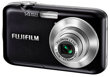 Fujifilm's FinePix JV200 digital camera. Photo provided by Fujifilm North America Corp.