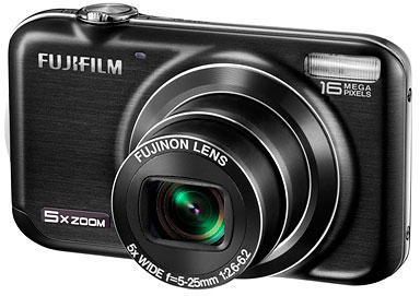 Fujifilm's FinePix JX350 digital camera. Photo provided by Fujifilm North America Corp.